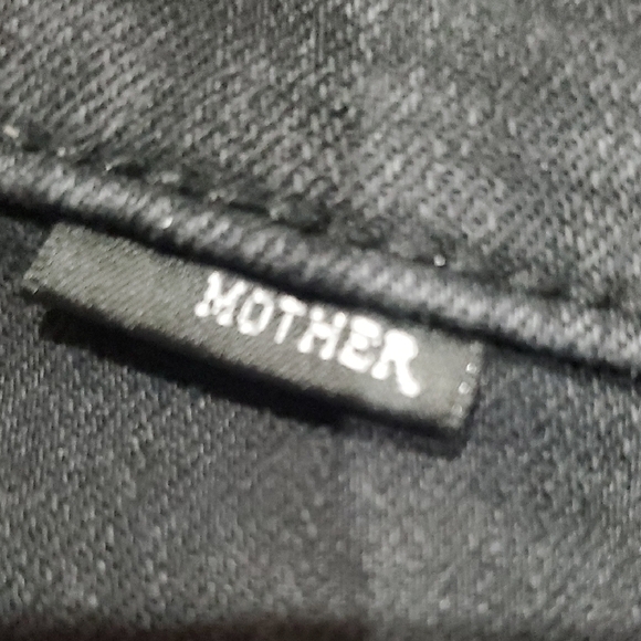 MOTHER Women's Black Midrise Dazzler Ankle Jeans - Picture 2 of 10